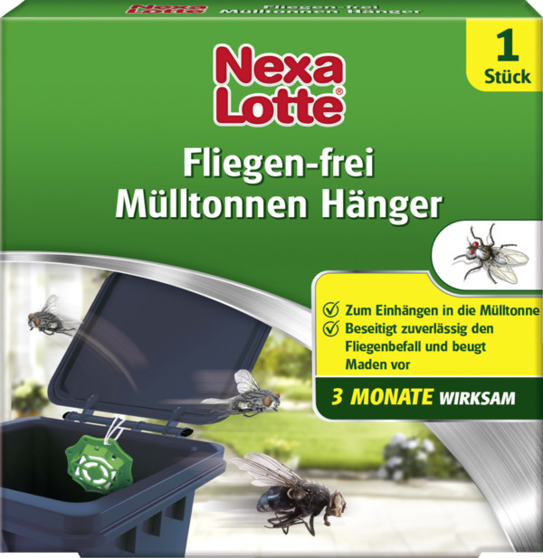 Bild 1 von Nexa Lotte Fliegen-frei Mülltonnen Hänger