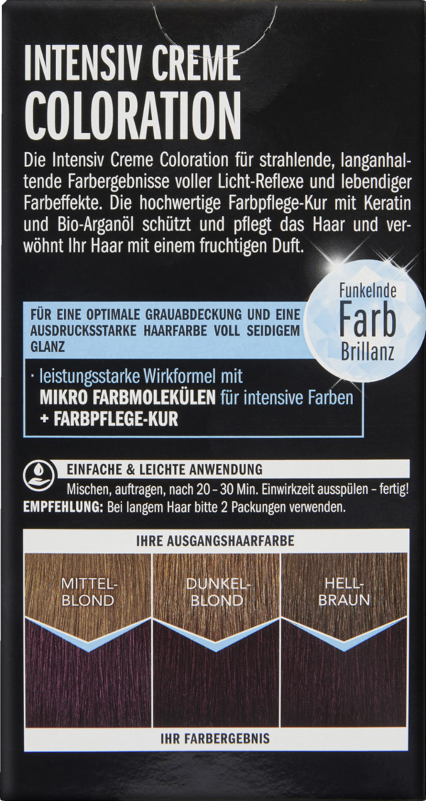 Bild 3 von ISANA PROFESSIONAL Intensiv Creme Coloration 466 Aubergine