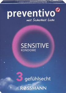 preventivo Sensitive Kondome gefühlsecht
