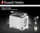 Bild 2 von Russell Hobbs Structure Toaster weiß 28090-56
