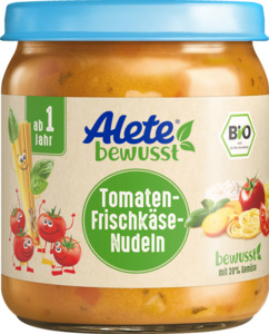 Alete bewusst Bio Tomaten-Frischkäse-Nudeln