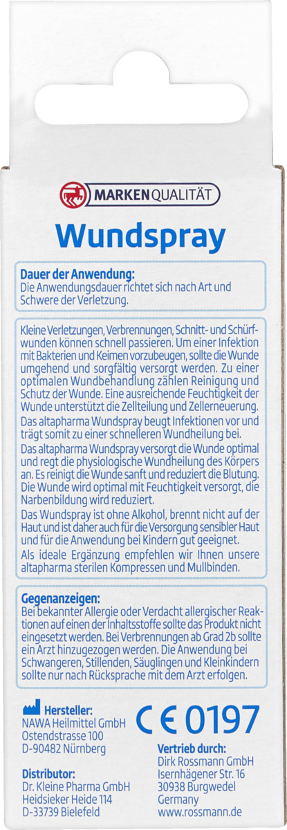 Bild 3 von altapharma Wundspray