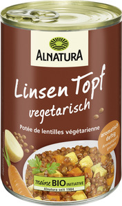 Alnatura Bio Linsen Topf vegetarisch