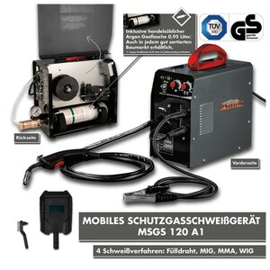 Mauk Mobiles Schutzgasschweißgerät MSGS 120