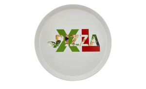 KHG Pizzateller XL weiß Porzellan Ø: [33.0] Geschirr & Besteck