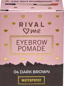 RIVAL loves me Eyebrow Pomade 04 dark brown