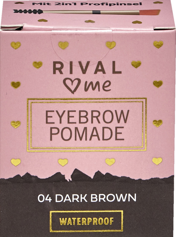Bild 1 von RIVAL loves me Eyebrow Pomade 04 dark brown