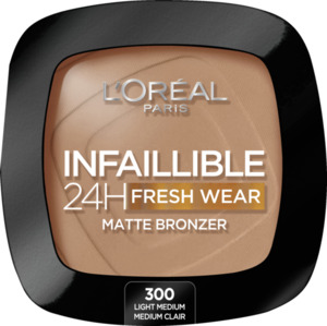 L’Oréal Paris Infaillible 24h Fresh Wear Soft Matte Bronzer 300 Light Medium