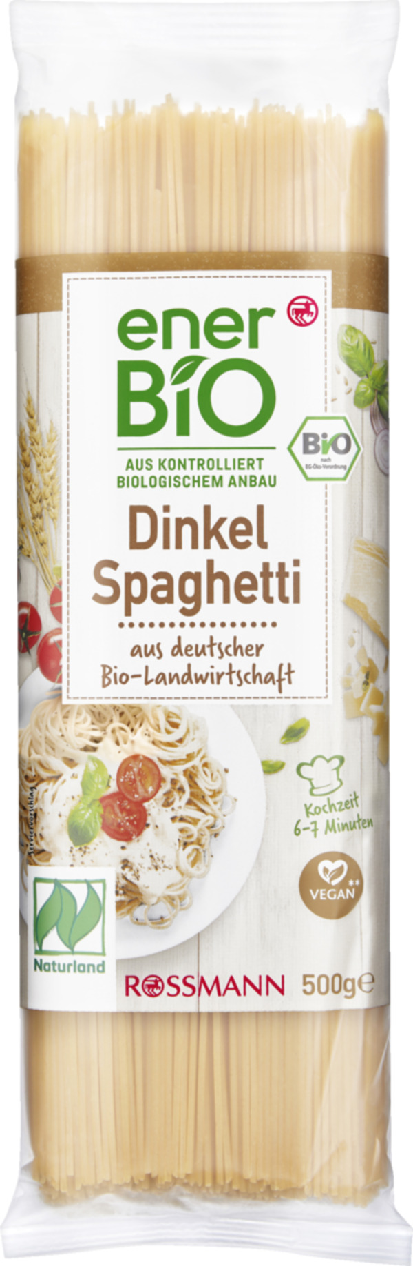 Bild 1 von enerBiO Dinkel Spaghetti