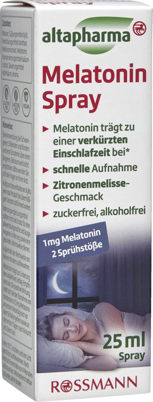 Bild 1 von altapharma Melatonin Spray