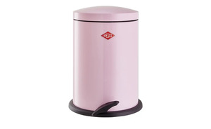 WESCO Abfalleimer 13 l  Base Softer rosa/pink Stahlblech Maße (cm): B: 30 H: 42,5 Küchenzubehör