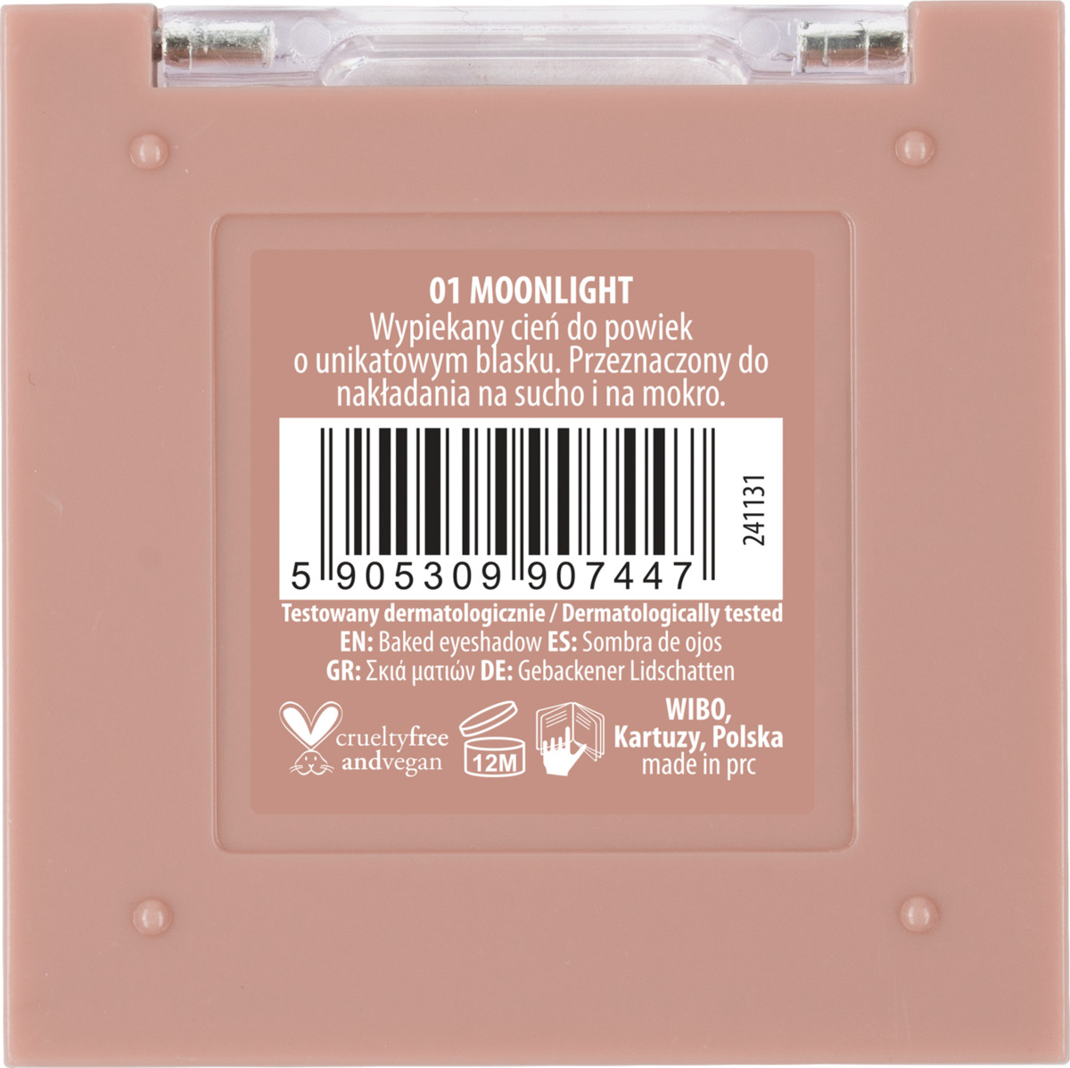 Bild 2 von NAM Baked Eyeshadow Nr. 1 Moonlight, 4 g