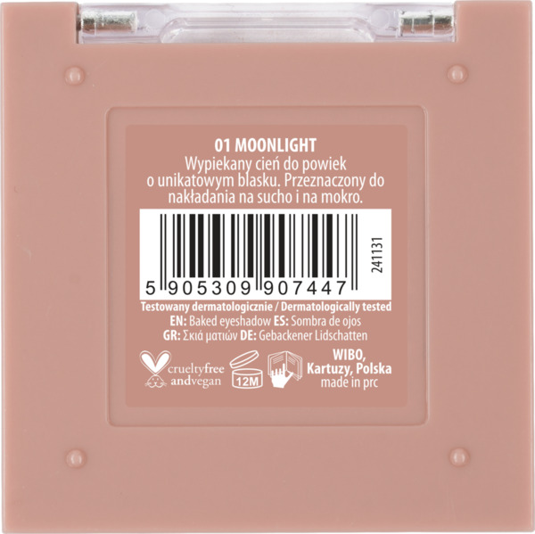 Bild 2 von NAM Baked Eyeshadow Nr. 1 Moonlight, 4 g