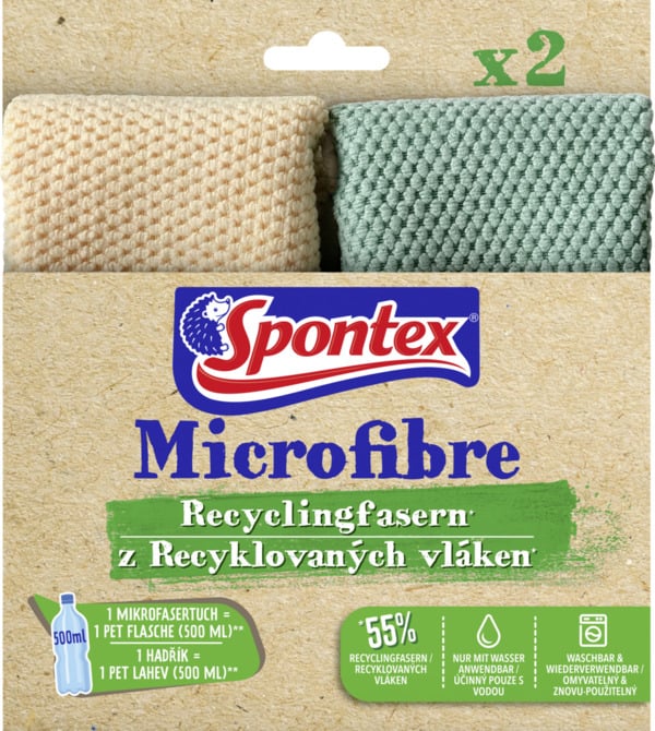 Bild 1 von Spontex Microfibre Recyclingfasern