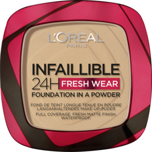 L’Oréal Paris Infaillible 24H Fresh Wear Make-Up-Puder 250 Radiant Sand