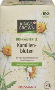 KING'S CROWN Bio-Kräutertee Kamillenblüten