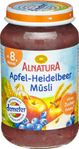 Alnatura Bio Apfel-Heidelbeer Müsli