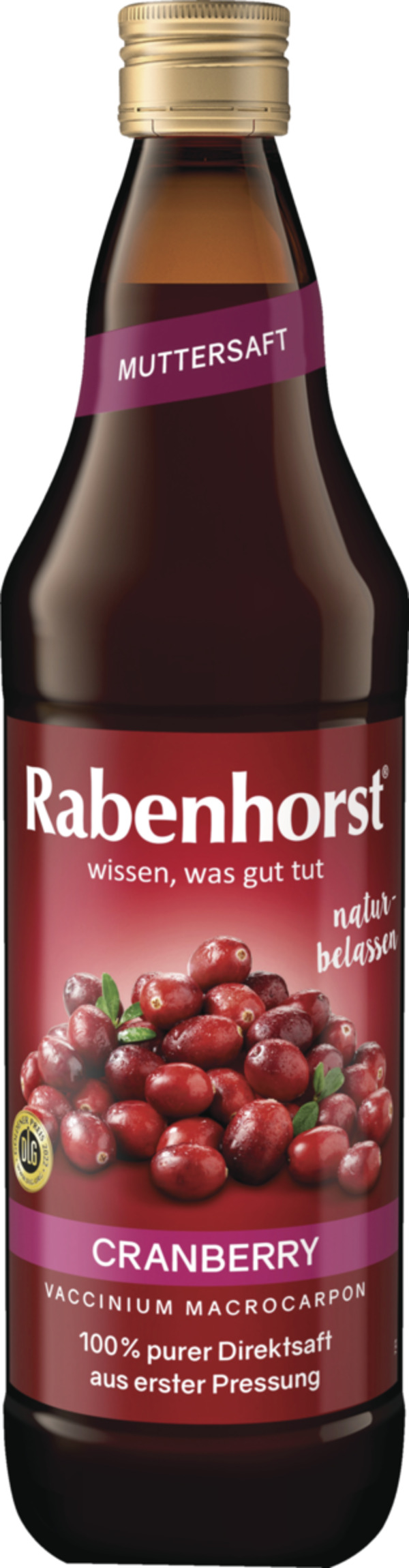 Bild 1 von Rabenhorst Cranberrysaft