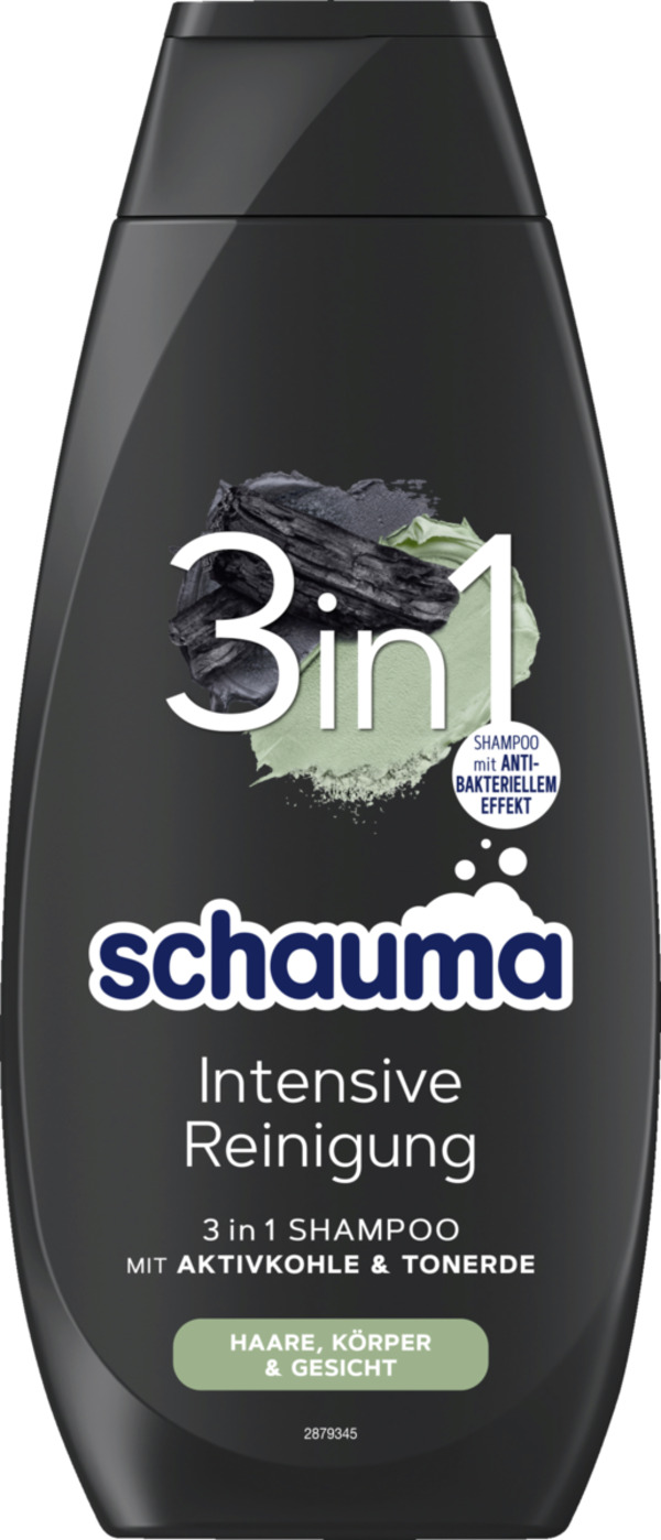 Bild 1 von Schwarzkopf Schauma 3in1 Intensive Reinigung Shampoo
