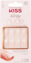 Bild 1 von KISS Salon Acrylic Nude French Nails selbstklebende Fingernägel Cashme EUR/