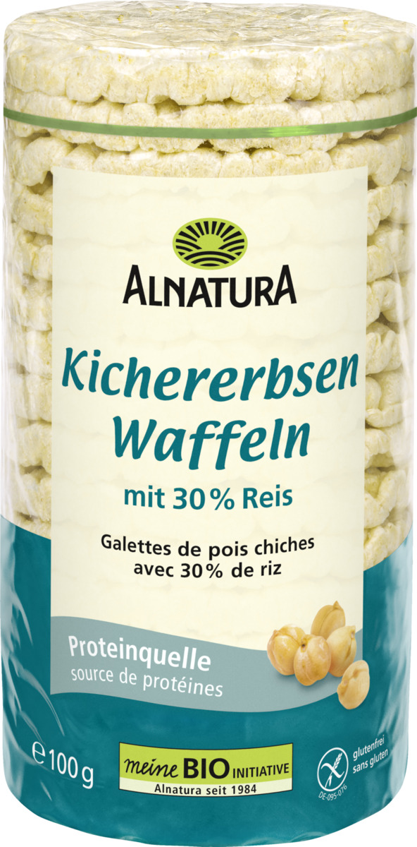 Bild 1 von Alnatura Bio Kichererbsenwaffeln