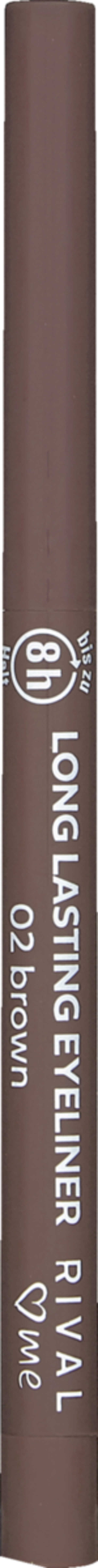 Bild 1 von RIVAL loves me Long Lasting Eyeliner 02 brown