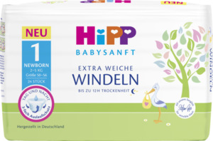 HiPP Babysanft Windeln Newborn Größe 1 (2-5 kg)