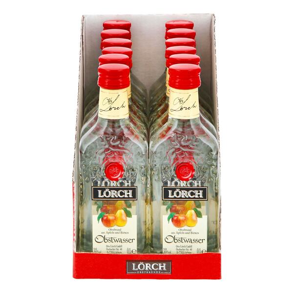 Bild 1 von Lörch Obstwasser 38,0 % vol 100 ml, 12er Pack