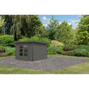 Bild 1 von Karibu Gartenhaus 'Meteor B' terragrau/anthrazit 309 x 218,5 x 292,4 cm