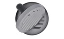 Bild 1 von KHG Burgerpresse silber gummierter Griff, Aluminium Maße (cm): H: 7,5  Ø: [12.0] Küchenzubehör