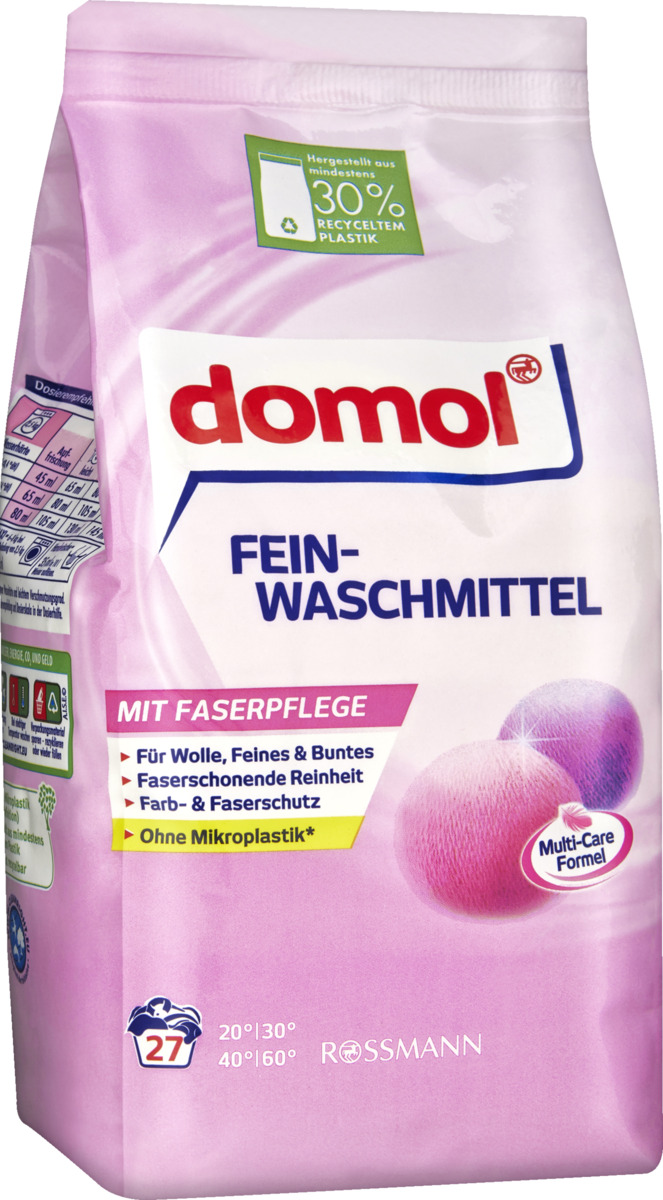 Bild 1 von domol Feinwaschmittel 27 WL