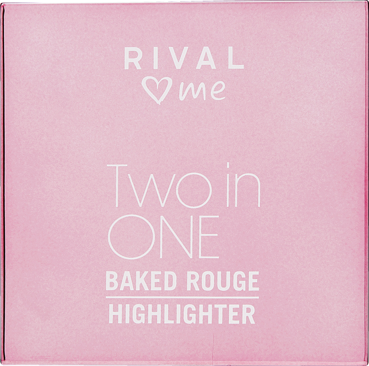 Bild 1 von RIVAL loves me 2in1 Baked Rouge & Highlighter 01 rose