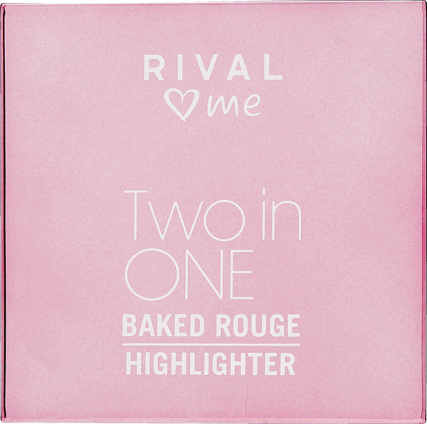Bild 1 von RIVAL loves me 2in1 Baked Rouge & Highlighter 01 rose