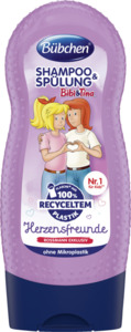Bübchen Bibi & Tina Shampoo & Spülung Herzensfreunde