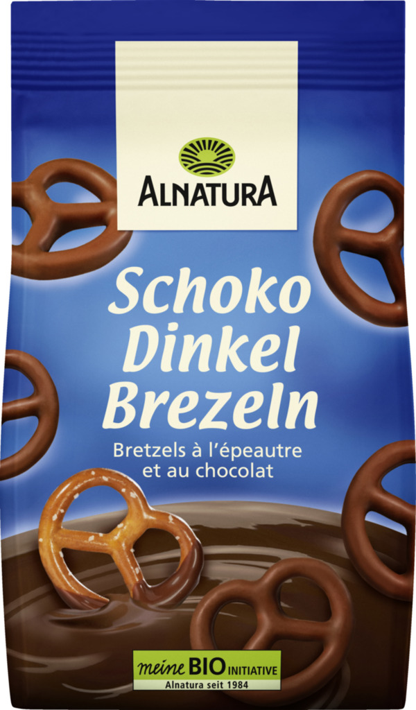 Bild 1 von Alnatura Bio Schoko Dinkel Brezeln