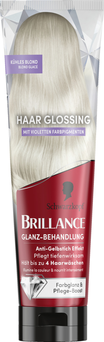 Bild 1 von Schwarzkopf Brillance Haar Glossing Kühles Blond