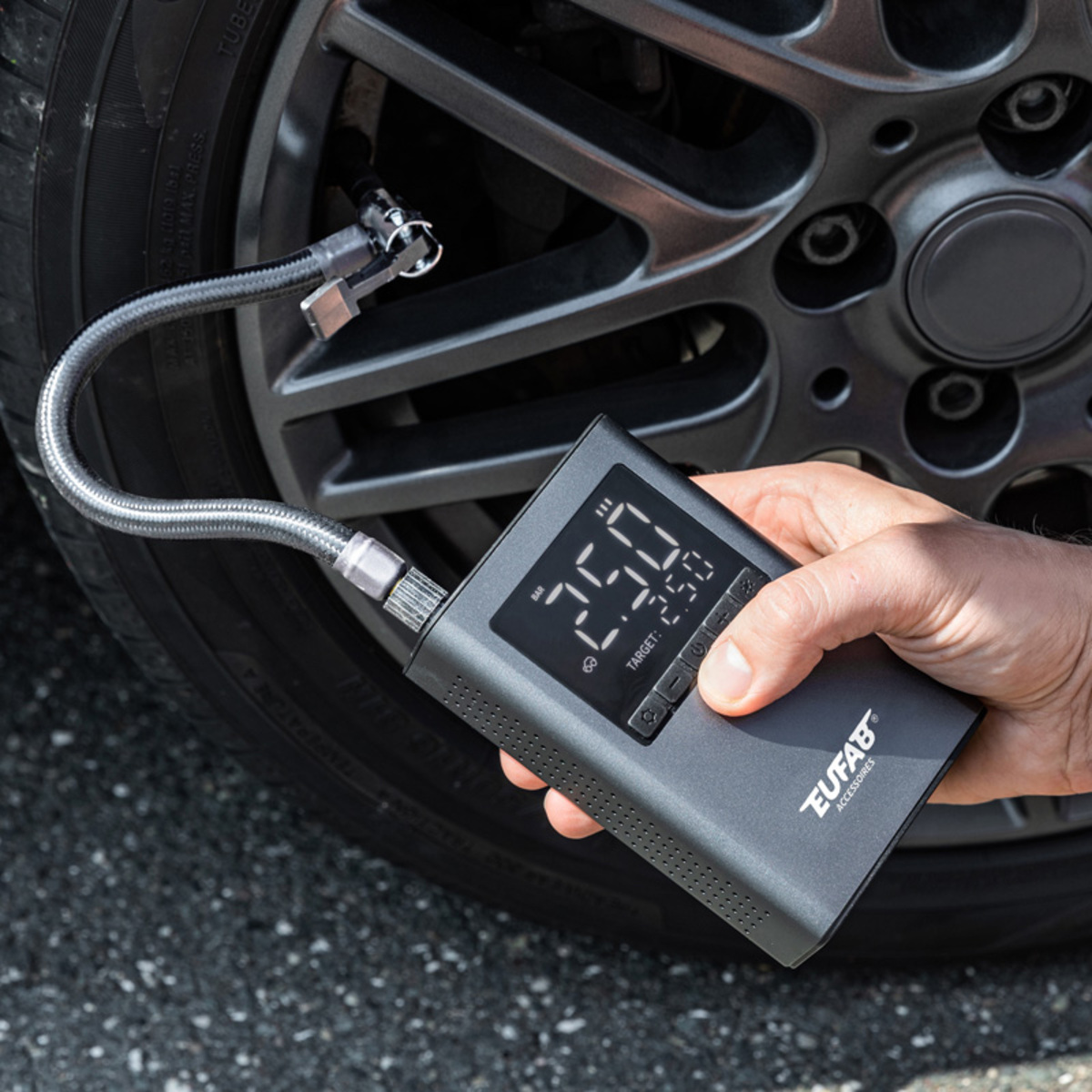 Bild 1 von EUFAB Aufladbarer Mini-Kompressor