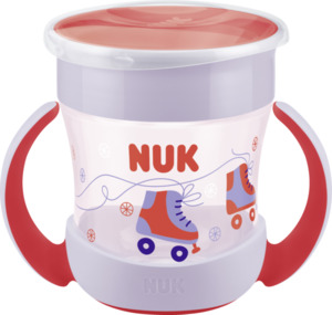 NUK Mini Magic Cup Trinklernbecher, rot, 160 ml