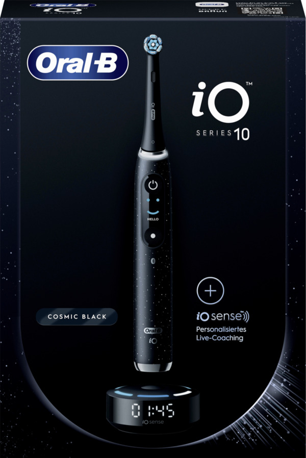 Bild 1 von Oral-B iO Series 10 Elektrische Zahnbürste Cosmic Black