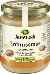 Alnatura Bio Erdnussmus Crunchy