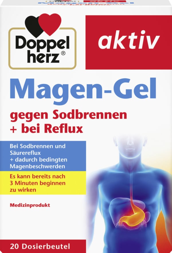 Bild 1 von Doppelherz Magen-Gel gegen Sodbrennen + bei Reflux