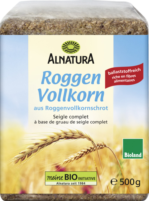 Bild 1 von Alnatura Bio Roggenvollkornbrot