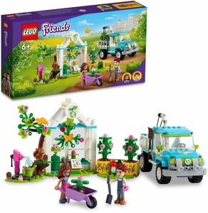 LEGO® Konstruktionsspielsteine »Baumpflanzungsfahrzeug (41707), LEGO® Friends«, (336 St)