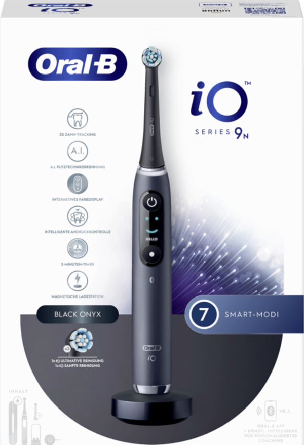 Bild 1 von Oral-B iO Series 9N Elektrische Zahnbürste Black Onyx