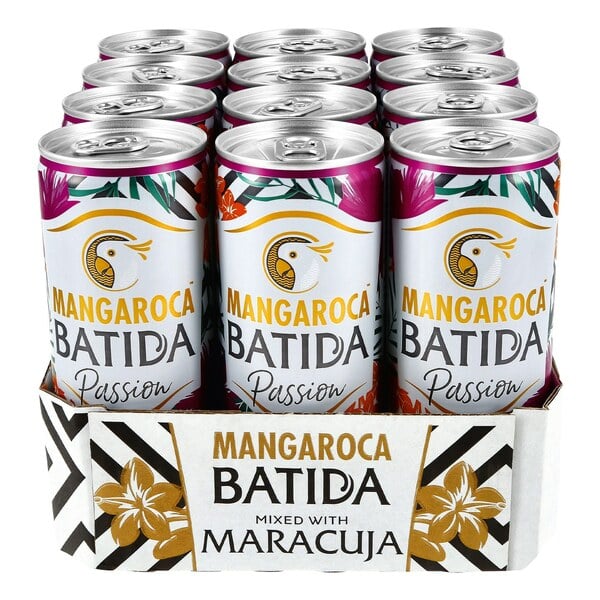 Bild 1 von Mangaroca Batida Passion Mixgetränk 10,0 % vol 0,25 Liter, 12er Pack