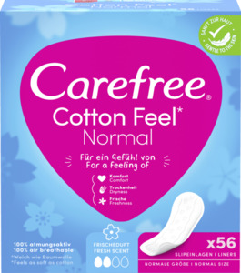 Carefree Slipeinlage Cotton Feel Normal Frischeduft