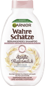 Garnier Wahre Schätze Beruhigendes Shampoo sanfte Hafermilch
