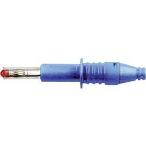 Stäubli X-GL-438 Lamellenstecker Stecker, gerade Stift-Ø: 4 mm Blau 1 St.