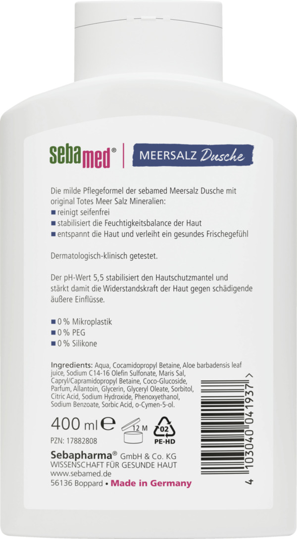 Bild 2 von sebamed Meersalz Dusche
