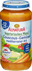 Alnatura Bio Vegetarisches Menü Couscous-Gemüse mediterraner Art